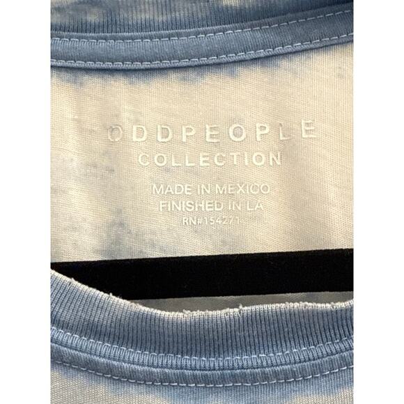 Odd People Women’s Sheer T-Shirt Size M – Cotton Blend Lightweight Top - Picture 3 of 4